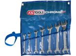 Ks Tools Chromeplus Set Di 7 Pezzi Di Chiavi Doppie Aperte 518.0747