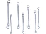 Ks Tools Chrome+ Set Di Chiavi A Doppio Anello, 7 Pz.8X9-20X22Mm, 518.0847
