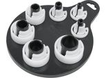 Ks Tools Set Di Clip Di Sgancio Per Connettori Per Cavi A Molla Clic 7 Pezzi - 115.1089