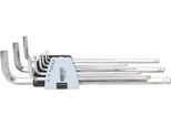 Ks Tools Acciaio Inox Set Di Chiavi Esagonali Xl 9 Pezzi - 964.0520