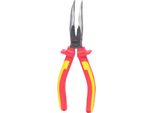 Ks Tools Ergotorque Vde Pinze A Becchi Tondi, Curve, 208 Mm, 117.1121