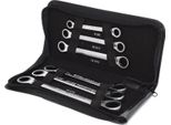 Ks Tools Gearplus Set Di Chiavi Ad Anello A Doppio Cricchetto, Reversibili, 6 Pz