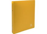 Raccoglitore Ad Anelli Exacompta Pp 700µ 2 Anelli Dorso 40Mm Opaco Din A4 Extra Large Giallo