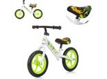 Chipolino Balance Bike Zippy 12 Pollici Sedile Regolabile In Altezza, Maniglie Antiscivolo Verde