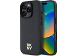 Dkny Dkhmp16Xpshrpsk Custodia Rigida Iphone 16 Pro Max 6.9 Czarny/Nero Ripetizione Modello Impilare Logo Magsafe