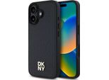 Dkny Dkhmp16Spshrpsk Custodia Rigida Per Iphone 16 6.1 Czarny/Nero Ripetizione Del Logo Della Pila Magsafe