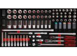 Ks Tools Set Di Chiavi A Bussola Da 1/2" Con Inserto In Schiuma 85 Pezzi - 813.0085"