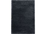 Fluffy Shaggy Tappeto Pelo Lungo Rettangolo 120X170Cm Antracite