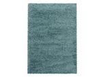 240X340 Cm Tappeto A Pezzi Sydney Shaggy 3000 Aqua