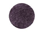 80X80 (Diametro) Cerchio Tappeto Sydney Shaggy 3000 Cerchio Viola