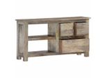 Mobile Tv Vidaxl 100X30X55 Cm In Legno Massiccio Di Mango