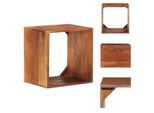 Vidaxl Mensola A Muro 40X30X40 Cm In Legno Massiccio Di Acacia - Mensole A Muro