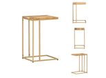 Vidaxl Tavolino 35X45X65 Cm In Legno Massiccio Di Mango - Tavolini