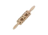 Saliera Goody Woody Con Incisione 23,5 C In Legno Di Faggio Design Unicorno