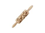 Saliera Goody Woody Con Incisione 23,5 Cm In Legno Di Faggio Design Dinosauro