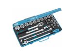 Hazet 905 SteckschlüSsel-Satz | Vierkant Hohl 12,5 Mm (1/2 Zoll) | AußEn-Sechskant-Tractionsprofil | Anzahl Werkzeuge: 30)