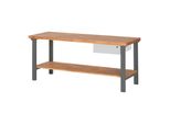 Stier Werkbank Premium Mit 1 Schublade Und Ablageboden Bxtxh 2000X700X840Mm (906038)