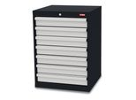 Stier Schubladenschrank Mit 7 Schubladen Bxtxh 600X575X820 Mm Ral 7016 / Ral 7035 (906264)
