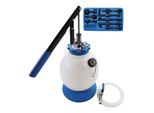 BGS Technic GetriebeöL-BefüLlgeräT Mit Handpumpe Mit 8 Adaptern 7 L Aus Metall Und Kunststoff FüR Getriebe Mit Verschiedenen AnschlüSsen, 9992)
