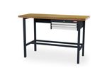 Stier Werkbank Mit 1X50, 1X100 Mm Schubladen Bxtxh 1500X600X960 Mm RAL 7016 / RAL 7035 (906291)