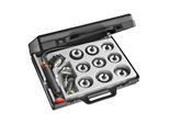 Facom Dichtigkeits-PrüFgeräT FüR KüHlsystem, Adapter Satz Im Kunststoffkoffer, 15-Tlg. (920B)