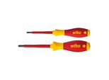 Wiha Schraubendreher Set Softfinish® Electric Plusminus/Pozidriv 2-Tlg. In Blister (32282)