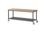Stier Fahrbare Werkbank Premium Mit Ablageboden Bxtxh 2000X700X880 Mm (906052)