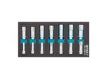 Hazet SteckschlüSsel-Einsatz-Satz 163-259/14 Vierkant Hohl 10 Mm (3/8 Zoll) AußEn-Doppel-Sechskant-Tractionsprofil 9 - 22 Anzahl Werkzeuge: 14)