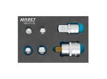 Hazet Adapter-Satz 163-217/6 Vierkant Hohl 6,3 Mm (1/4 Zoll), Vierkant Hohl 10 Mm (3/8 Zoll), Vierkant Hohl 12,5 Mm (1/2 Zoll), Vierkant Hohl 20 Mm (3)