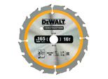 Dewalt KreissäGeblatt Akku 165/20 Mm 16WZ DT1948-QZ)