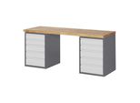 Stier Werkbank Premium Mit 10 Schubladen Bxtxh 2000X700X890Mm (904780)