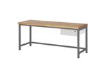 Stier HöHenverstellbare Werkbank Premium Mit 1 Schublade Bxtxh 2000X700X840-1040Mm (904784)