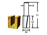 Makita NutfräSer Zweischneidig Ø 6 Mm Schaft, Ø 10 Mm FräSer (D-47466)