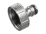 Gardena Premium Hahnverbinder 33,3 Mm (G 1), Blister Aus Kunststoff Und Metall Mit Klemmmutter FüR Den Anschluss Von SchläUchen An WasserhäHne Mit Gewinde Ø 33.3 Mm (G1) - 18242-20)