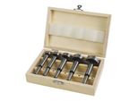 Stier Forstnerbohrer-Set In Holz-Kasette, 5-Teilig (15, 20, 25, 30, 35 Mm) (903681)