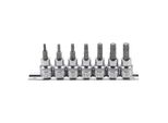 Bgs Bit-Einsatz-Satz Antrieb Innenvierkant 10 Mm T-Profil (FüR Tx) T15 - T50 7-Tlg. ; Bgs Technic (5108)