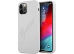 Guess Guhcp12Llsvscr Iphone 12 Pro Max6,7 Kremowy/Cream Custodia Rigida Script Vintage