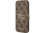 Guess Gubkp13X4Gmgbr Iphone 13 Pro Max6,7 BrąZowy/Brown Book 4G Big Metal Logo