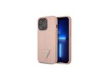 Guess Guhcp13Lpsatlp Iphone 13 Pro/ 13 6,1 RóżOwy/Rosa Custodia Rigida Logo Saffianotriangle