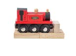 Bigjigs Rail Treno Di Legno Terrier Rosso
