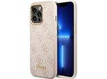 Guess Guhcp14Xhg4Shp Iphone 14 Pro Max6.7 RóżOwy/Pink Custodia Rigida 4G Vintage Gold Logo