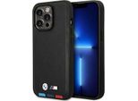Etui Bmw Bmhmp14X22Ptdk Iphone 14 Promax 6,7 Czarny/Black Pelle Timbro Tricolore Magsafe