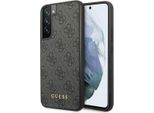 Guess Guhcs23Sg4Gfgr S23 S911 Szary/Grey Hardcase 4G Metal Gold Logo