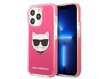 Karl Lagerfeld Klhcp13Ltpecpi Custodia Rigida Per Iphone 13 Pro / 13 6.1 Fucsia/Fuschia Choupette Head