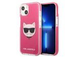 Karl Lagerfeld Klhcp13Mtpecpi Iphone 13 / 14 / 15 6,1 Hardcase Fuksja/Fuschia Choupette Head