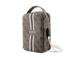 Guess Torba Guhbp4Rpsw OrganizerbrąZowy/Marrone 4G A Righe Stampate