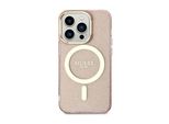 Guess Guhmn61Hcmcgp Custodia Rigida Per Iphone 11 / Xr 6.1 RóżOwy/Pink Glitter Oro Magsafe