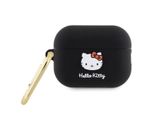 Hello Kitty Hkap23Dkhsk Airpods Pro 2 (2022/2023) Cover Czarny/Nero Silicone 3D Kitty Head
