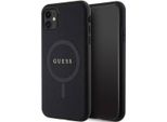Guess Guhmn61Psahmck Custodia Rigida Saffiano Magsafe Per Iphone 11 / Xr 6.1 Czarny/Nero