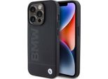 Bmw Bmhmp15Lsllbk Iphone 15 Pro 6.1 Czarny/Nero Magsafe Pelle Timbro A Caldo